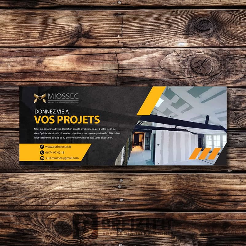 Aperçu du projet — Bannière et supports visuels